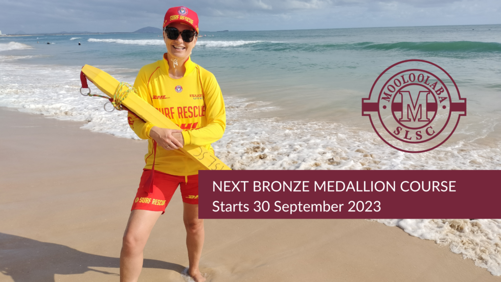 Bronze Medallion Course September 2023 Mooloolaba SLSC